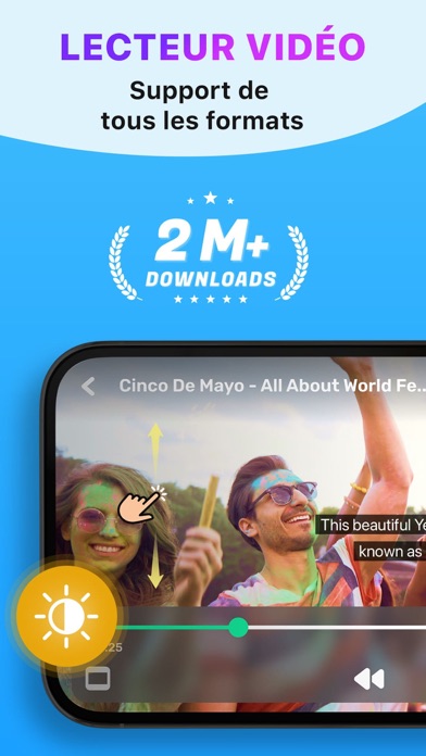 Screenshot #1 pour Lecteur vidéo - Multimédia