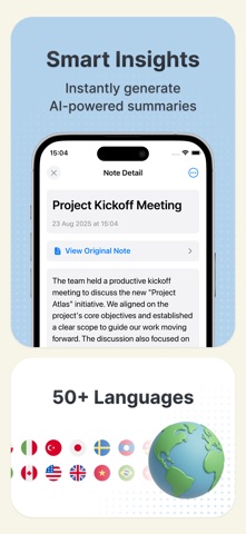 NoteFly: AI Note Recorder screenshot