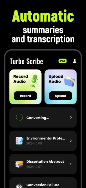 Scribe AI-Turbo Speech to Text screenshot 3