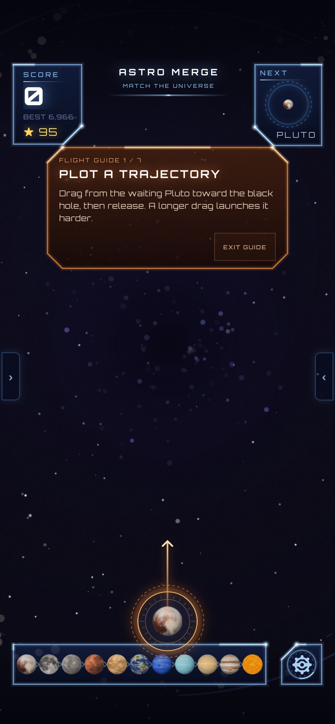 Screenshot 3 of Astro Merge: Planet Match