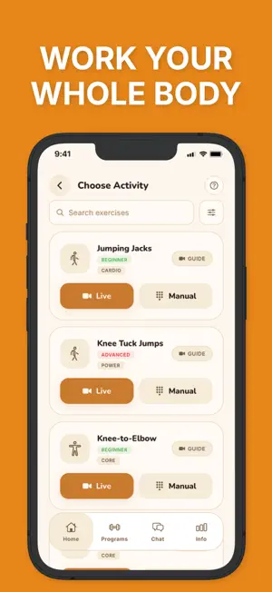 Hughie: Workout Companion screenshot 3