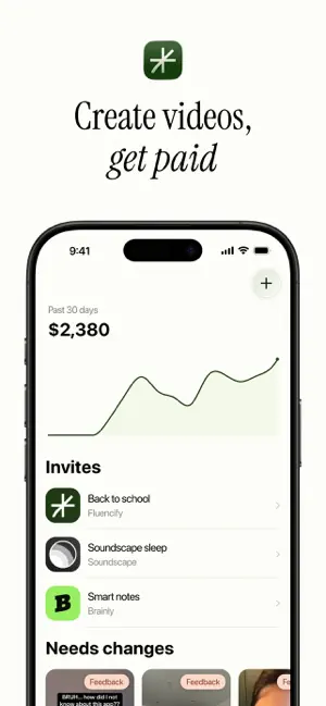 Fluencify - Get Paid to Create screenshot 1