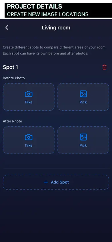 SameSpot: Projects screenshot 3