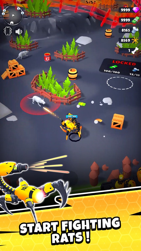 #1. Rat Killer Robot Invasion (iOS) 来自: TapNation