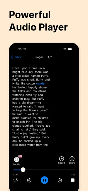 Text to Voice: Read Aloud PDF screenshot 3