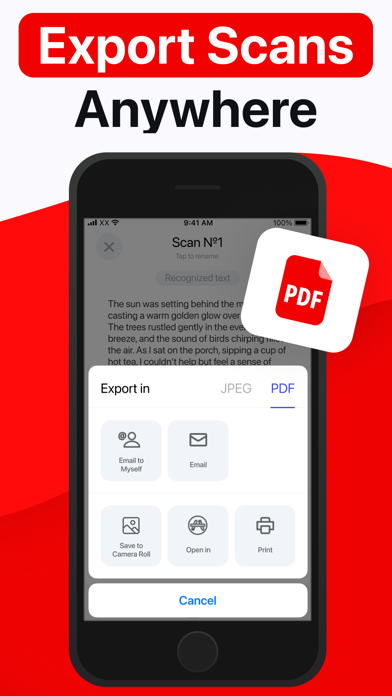 Scanner PDF & OCR Scanner