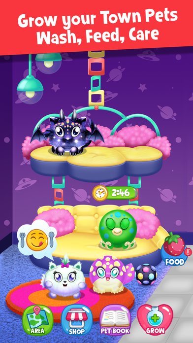 Town Pets - Grow Animals Screenshot