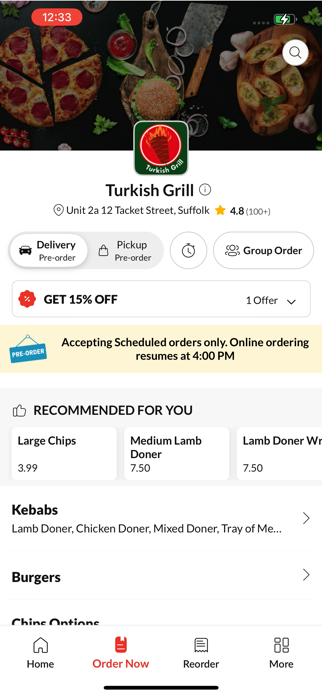 Turkish Grill Suffolk Screenshot 2 of 4