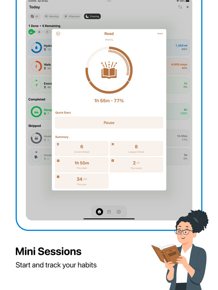 Habit Tracker - HabitView