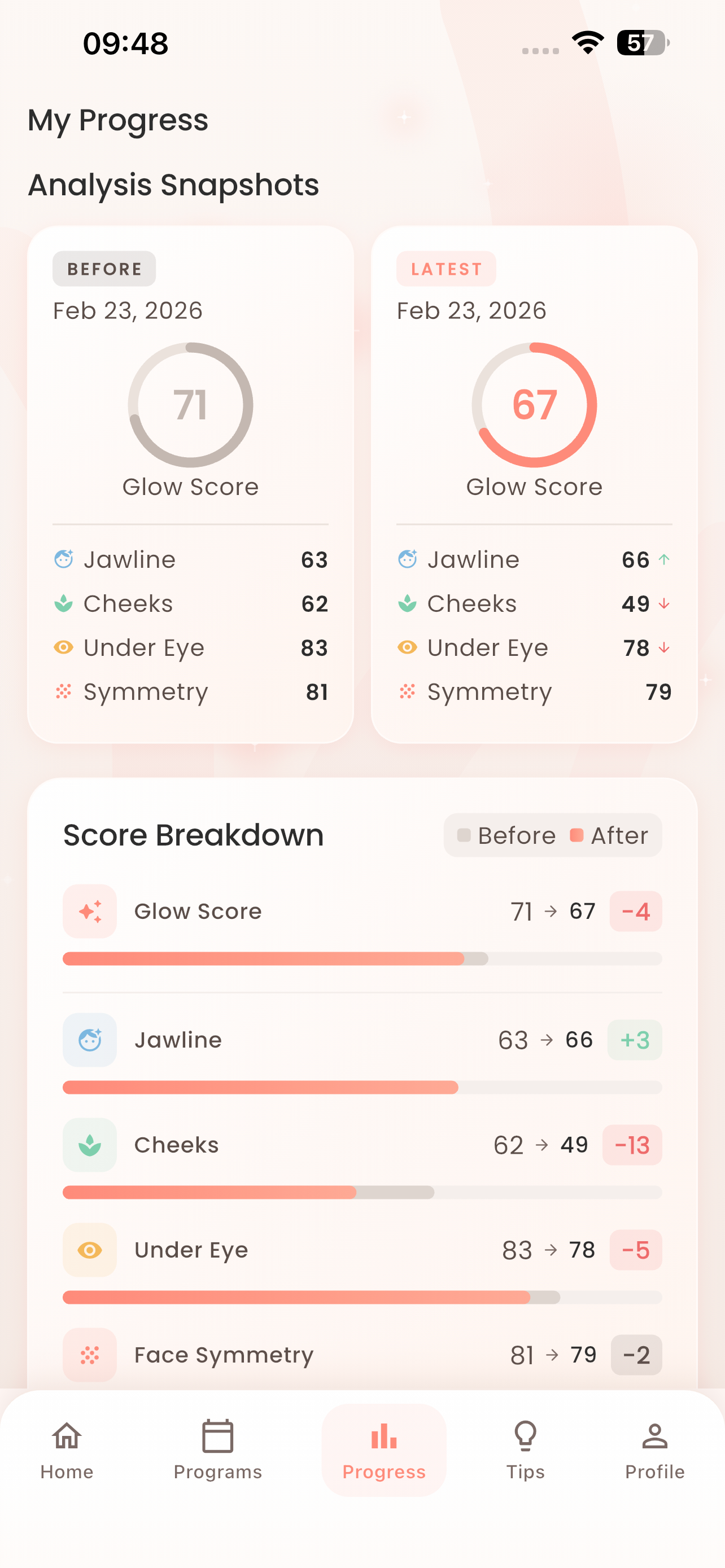 GlowPrime: Face Yoga screenshot 9