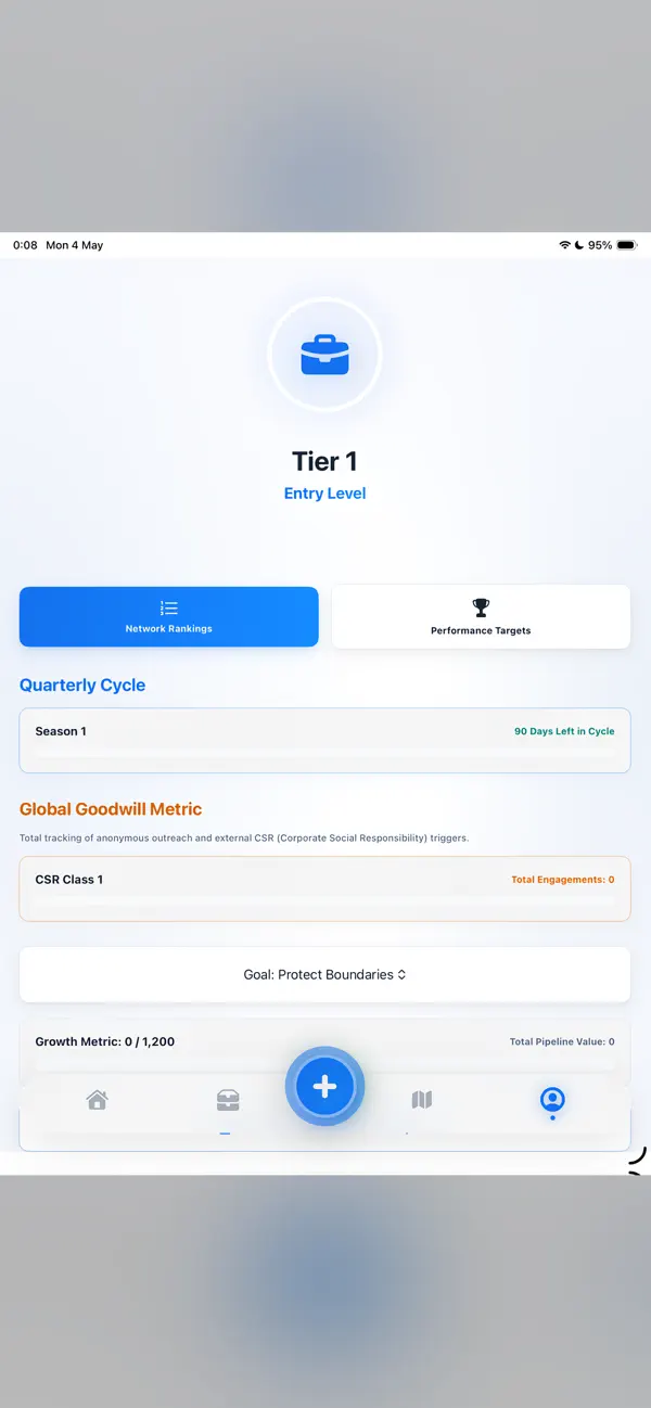 Favor: Boundary & Habit RPG iPhone and iPad interface for Log invisible labor. Level up your boundaries, from the official App Store gallery