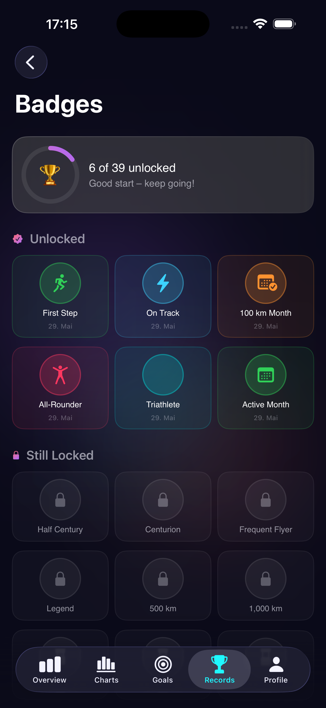 Zenith — Workout Tracker