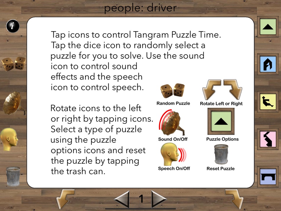 #4. Tangram Puzzle Time (iOS) Podle: Ventura Educational Systems