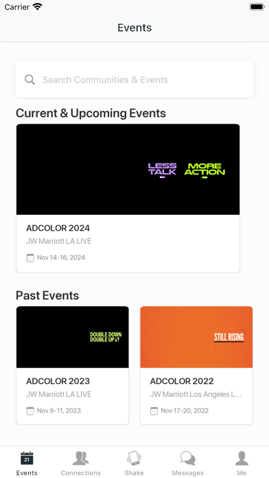ADCOLOR Screenshot
