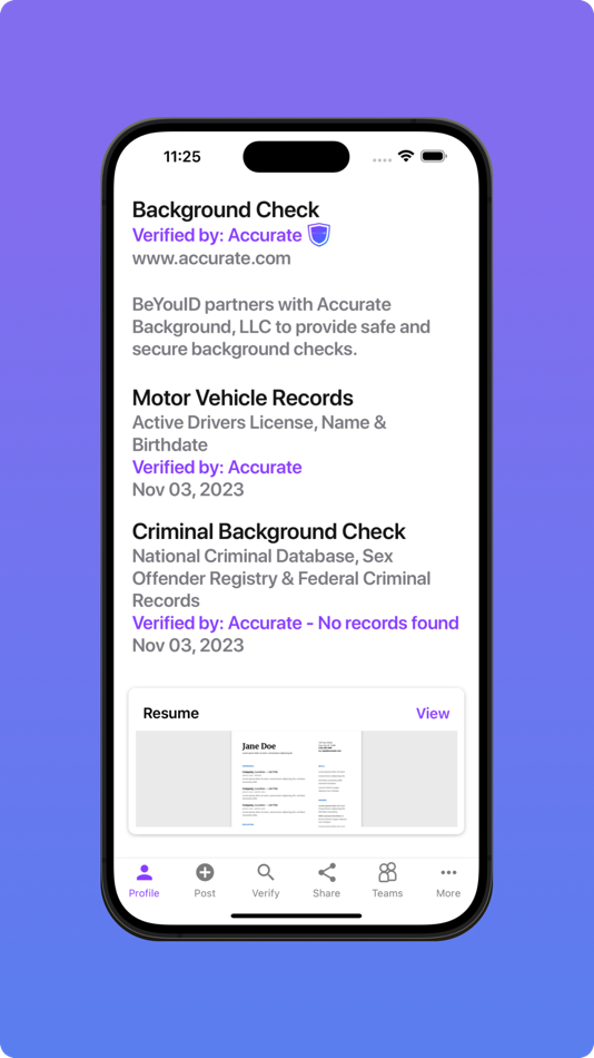 #4. BeYouID : Background checks (iOS) 由: BeYouID