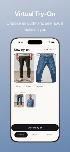 Suit AI: AI Outfit Try-On screenshot 1