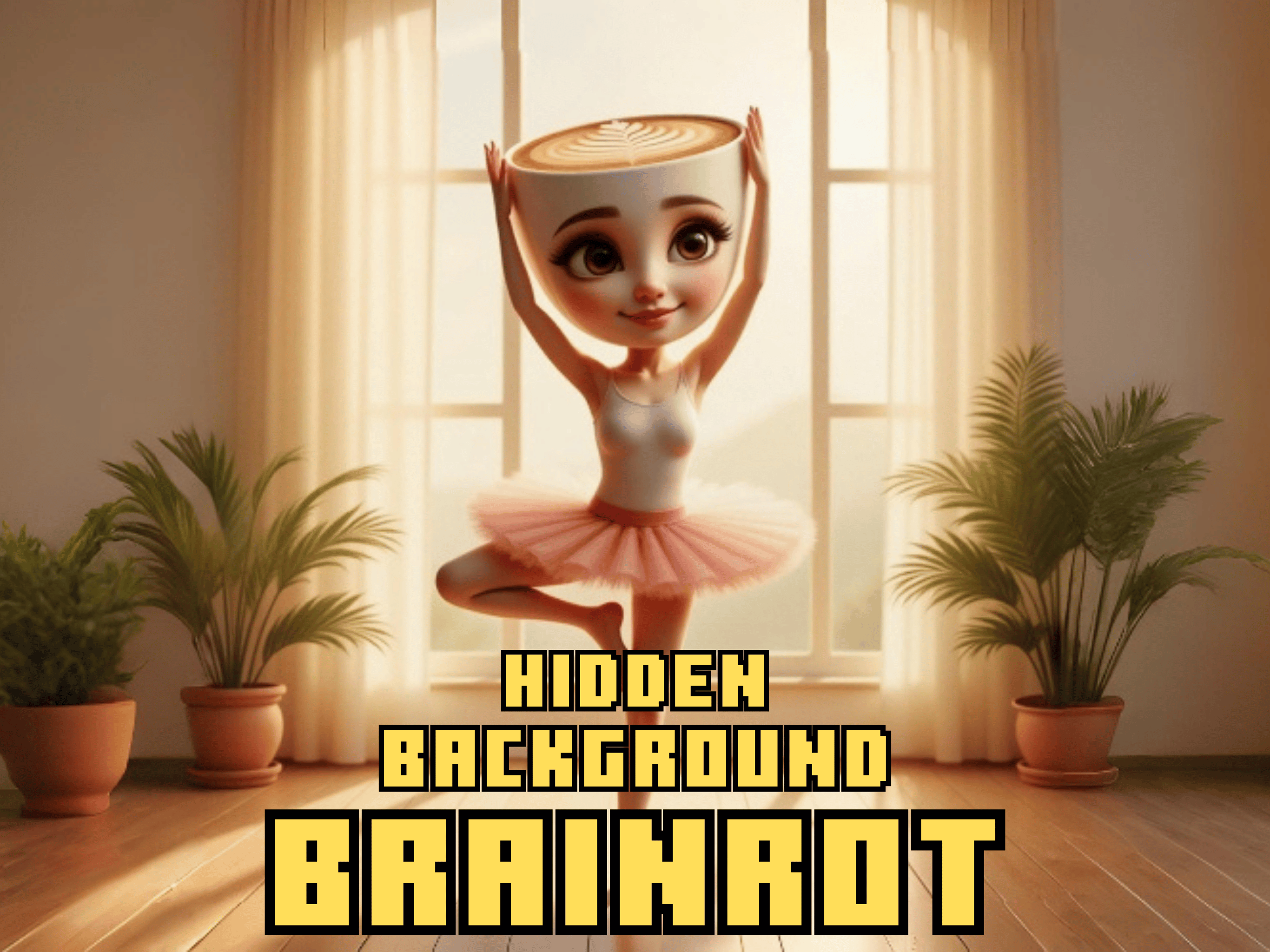 Brainrot Hidden Background