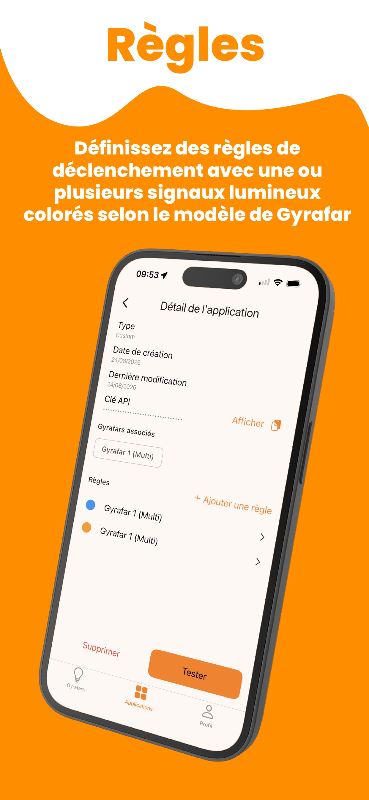 Screenshot 5 of Gyrafar - Gyrophare connecté