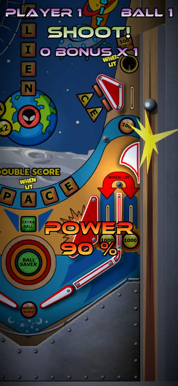 Screenshot #2 pour Lunar Pinball