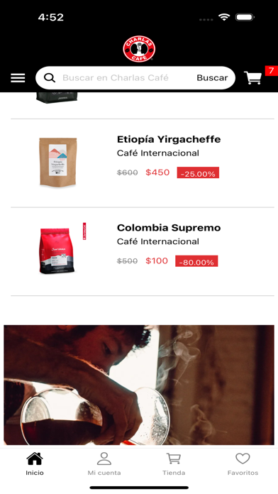 Screenshot #2 pour Charlas Café