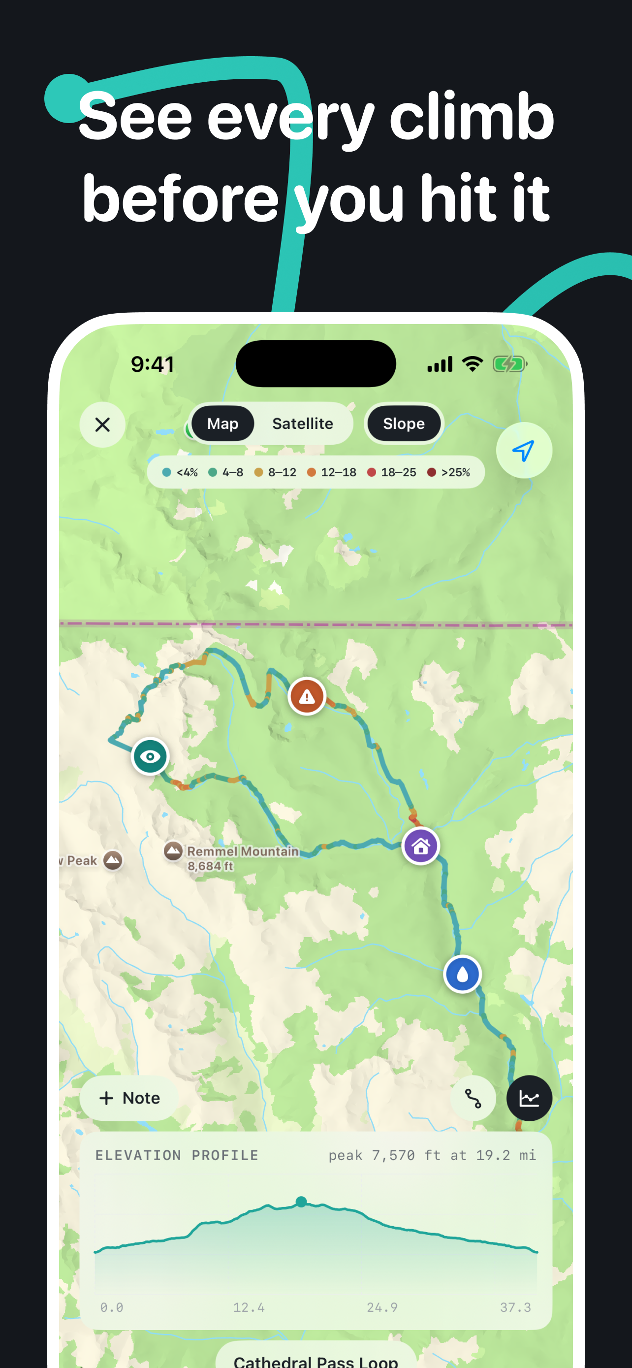 Trail Running & GPX: Ridge screenshot 2