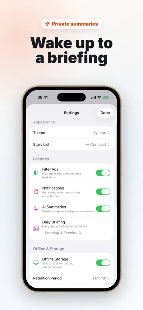 RSS Reader: Smart Feeds 智能RSS阅读器应用截图