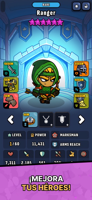 Heroes & Dragons: Tactical RPG screenshot 4