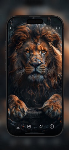 Lion Wallpapers 4K screenshot