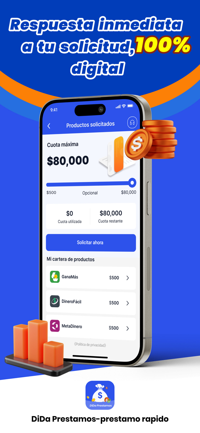 DiDa Prestamos-prestamo rapido