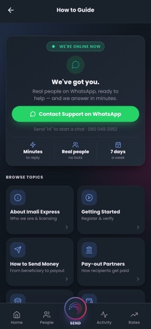 Finex Remit screenshot