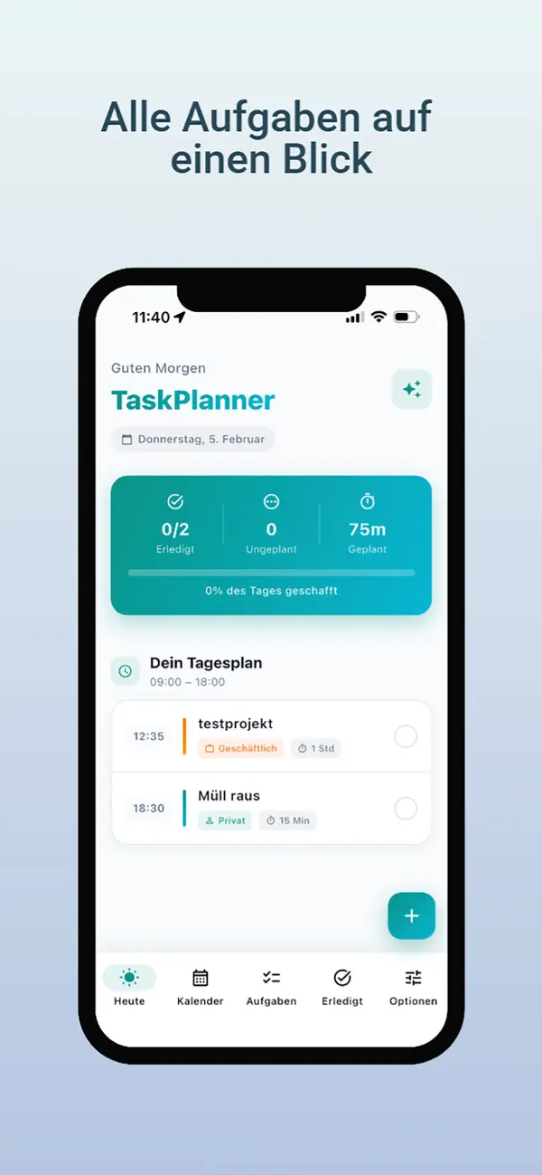 Screenshot #2 pour AutoPlanner