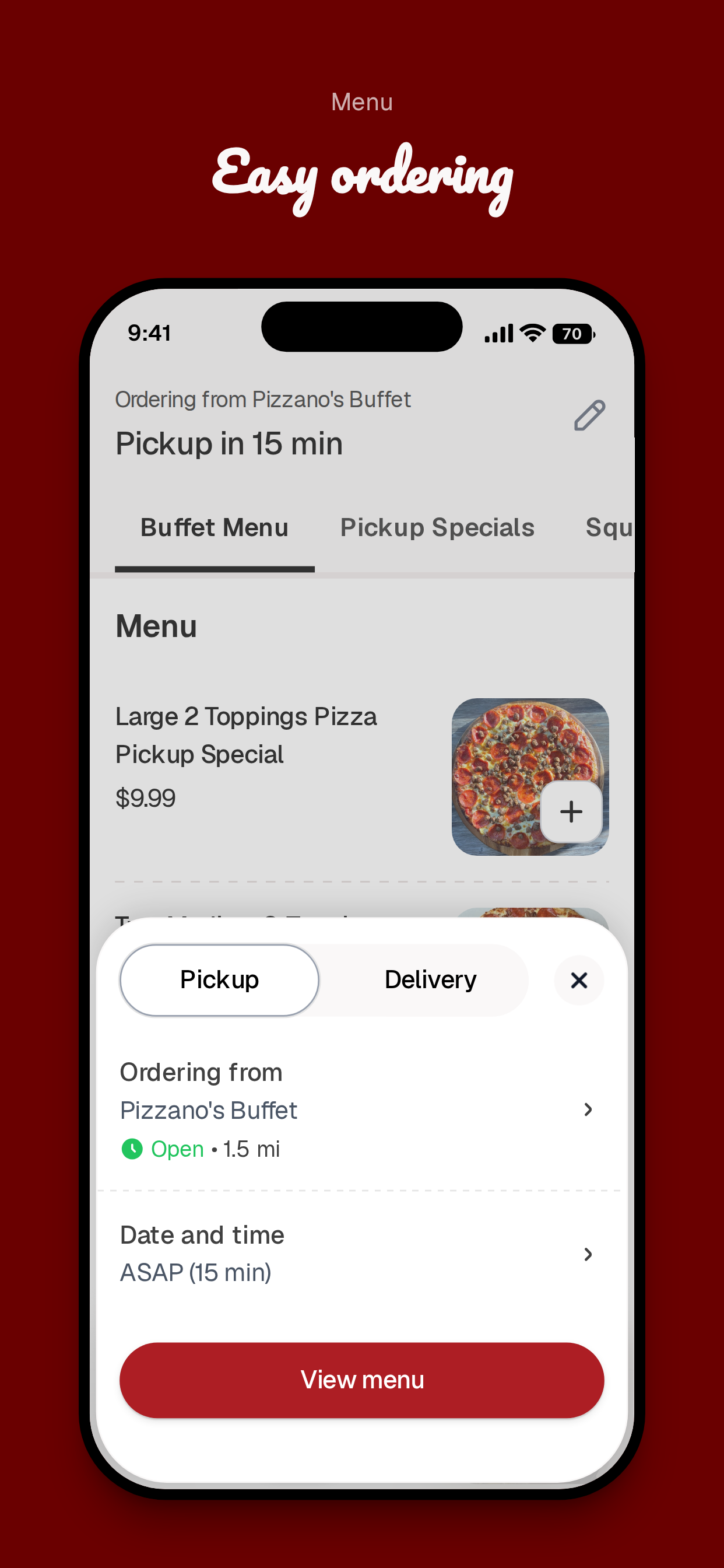 Pizzano's Buffet screenshot 3