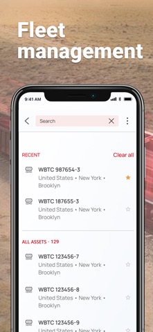 Wabtec Fleets screenshot