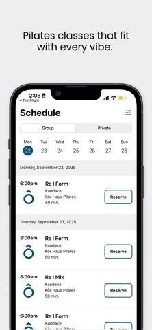 Kôr Haus Pilates screenshot