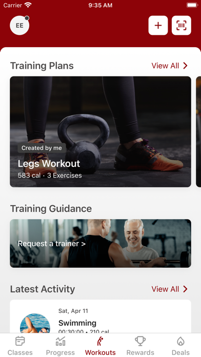 Las Vegas Athletic Clubs Screenshot