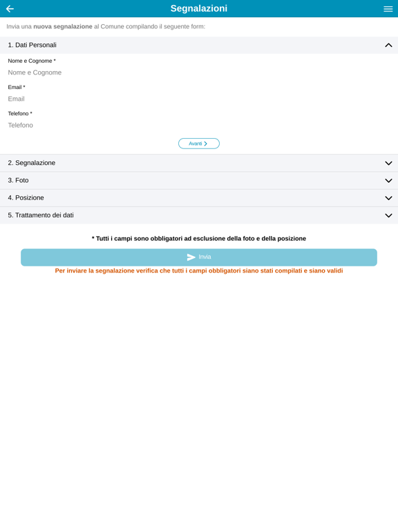 Verdellino Smart iPad screenshot