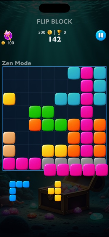 Flip Block: Wood Jewel Puzzle screenshot 5