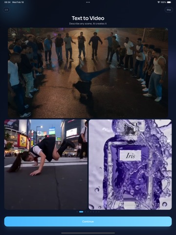 Vizion: AI Video Generator iPad screenshot