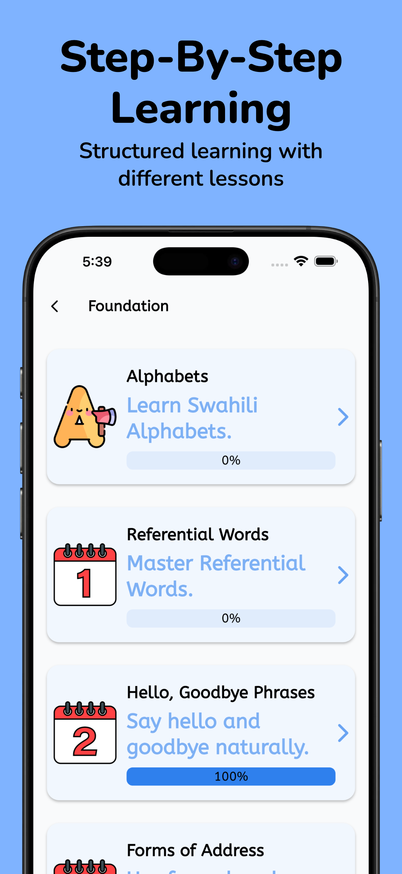 Learn Swahili For Beginners screenshot 7