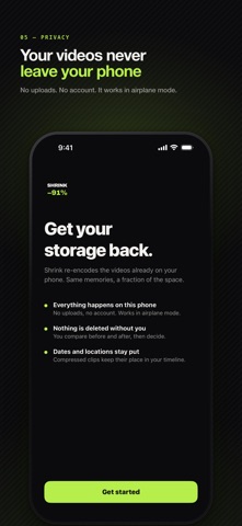 Shrink: Video Size Compressor Screenshot 5 of 5