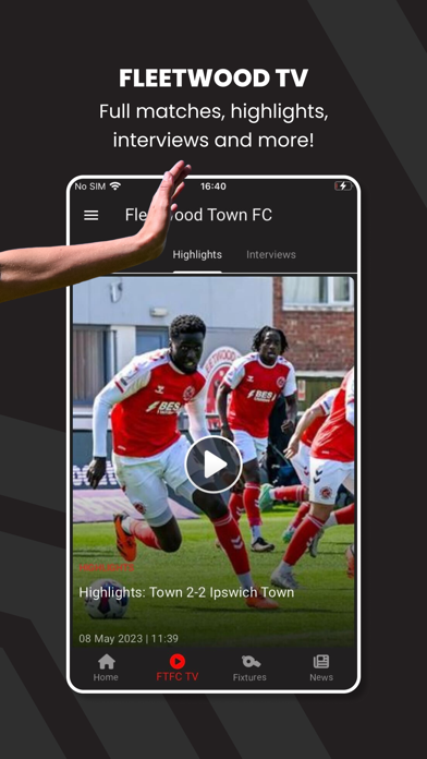 Fleetwood Town FC Screenshot