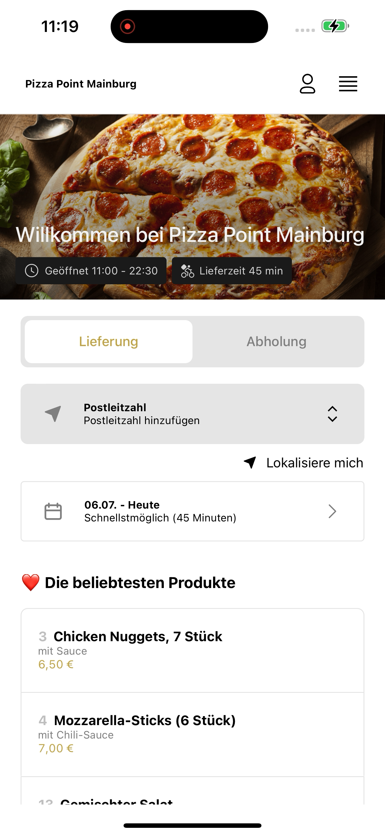 Mainburger Pizza Point screenshot 5