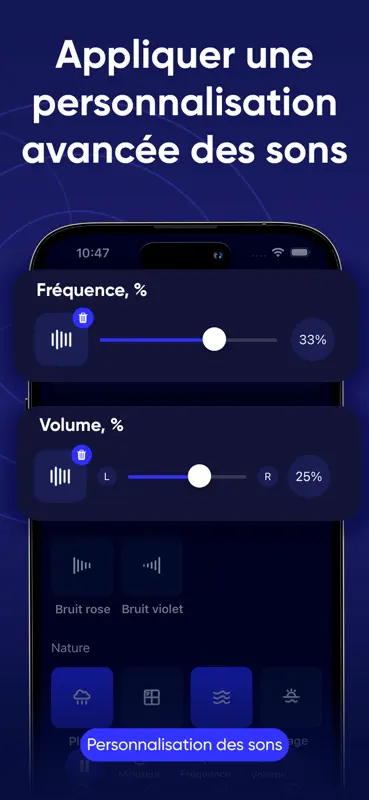 TSound: Thérapie Acouphènes screenshot 2 of 7