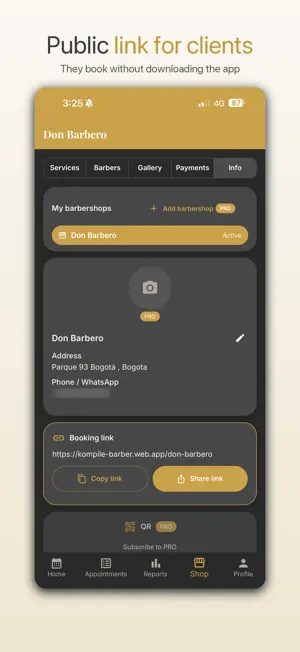 BarberPro: Barbershop booking screenshot 4