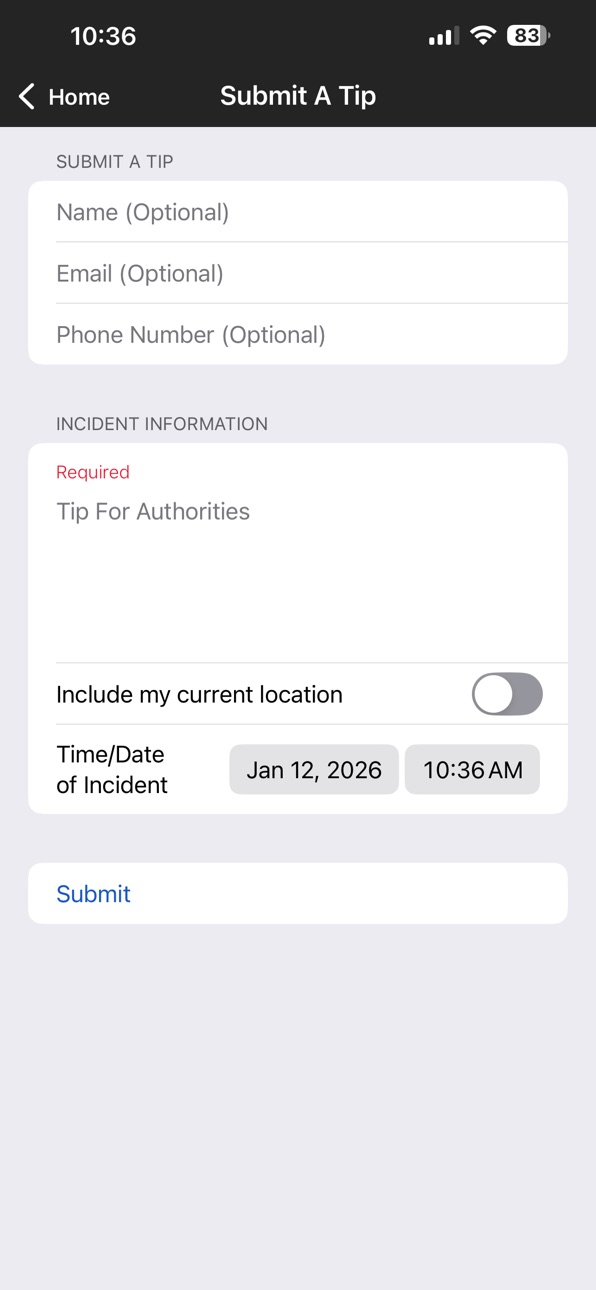 iPhone screenshot