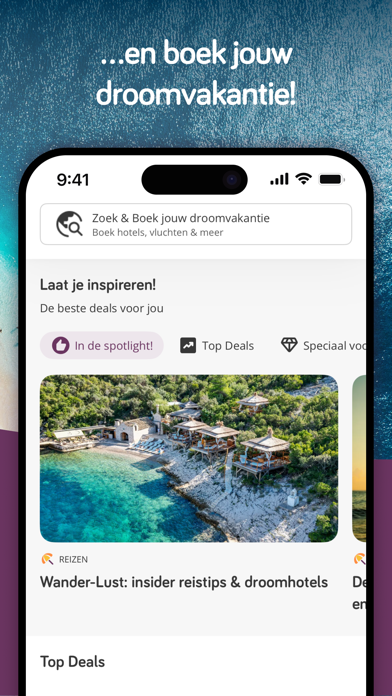 VakantiePiraten: Budget Reizen iPhone app afbeelding 2