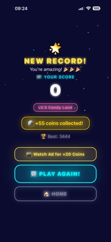 Neon Dash - Endless Runner Screenshot 8 of 10