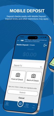 Roxboro Savings Bank Biz iPhone screenshot