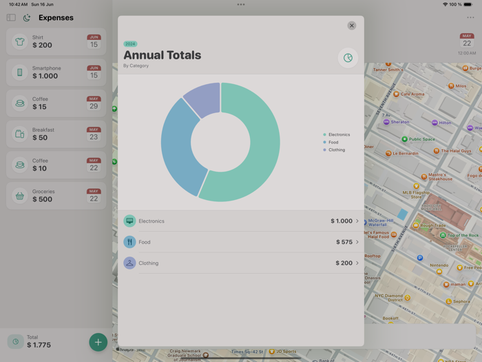 ExpensePad Spending Tracker