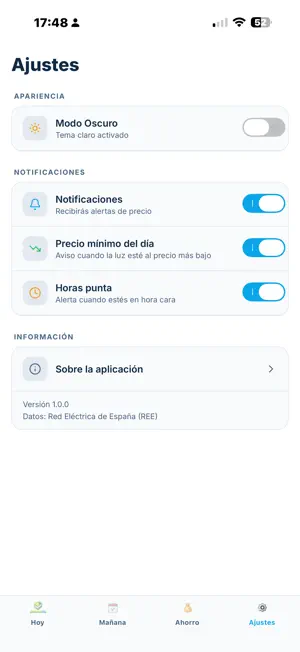 Ahorra Ya -Luz screenshot 2